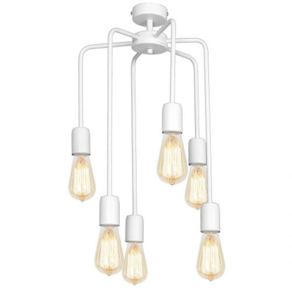 Ezop- Eko White lampa wisząca 6-punktowa 860K4