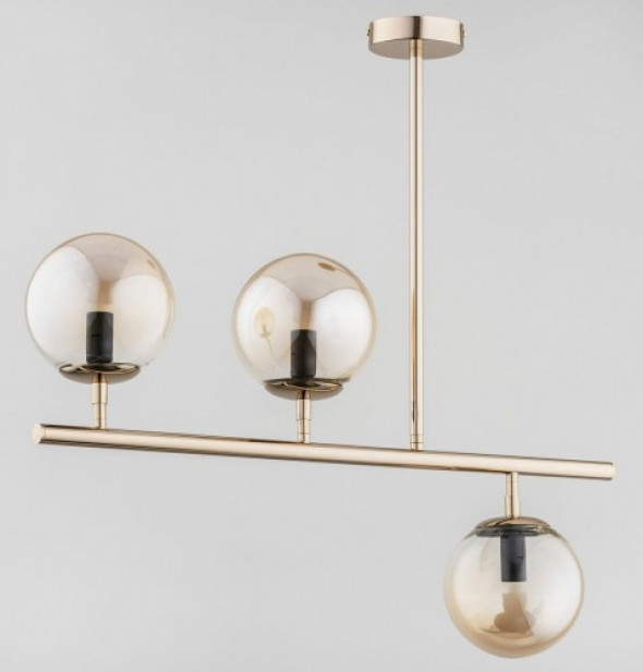 Factus lampa wisząca 3-punktowa złota 63029