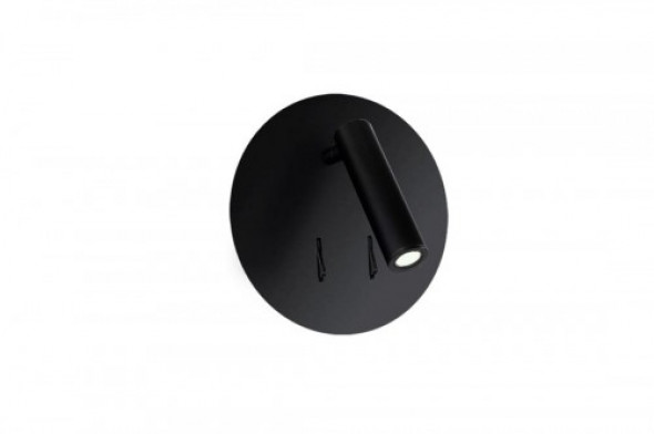 Faro LED kinkiet (spot) 2-punktowy czarny AZ3204