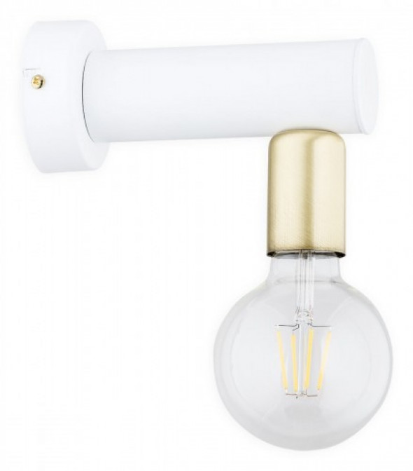 Foco kinkiet 1-punktowy biały/patyna O2820 K1 BIA