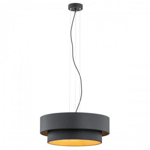 Foxy L lampa wisząca 3-punktowa czarna 1422AR