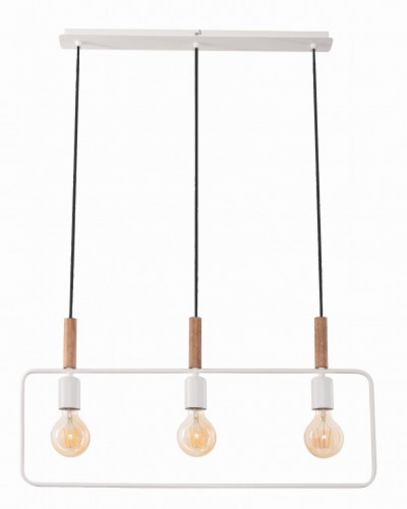 Frame lampa wisząca 3-punktowa biała 33-73532