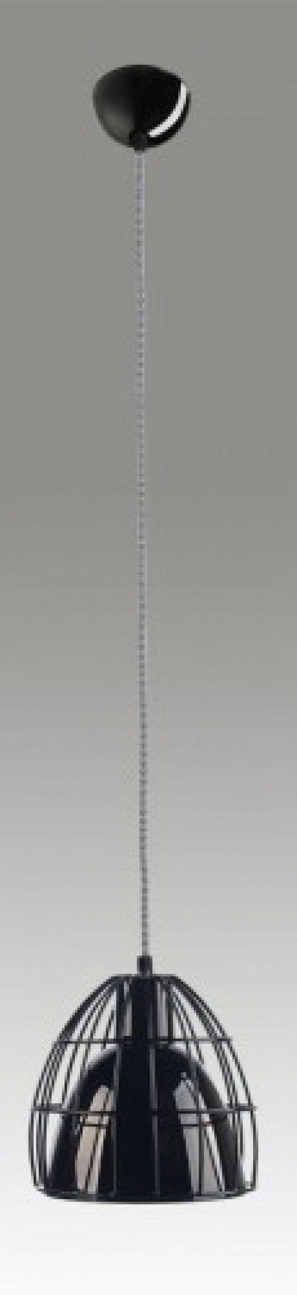 Frame M lampa wisząca 1-punktowa czarna (przewód retro) 10340102