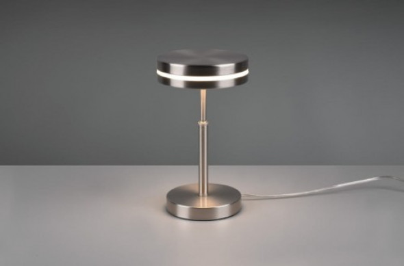 Franklin LED lampa stołowa 1-punktowa nikiel mat 526510107