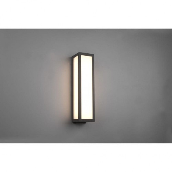 Fuerte LED kinkiet elewacyjny 1-punktowy antracyt 226260142