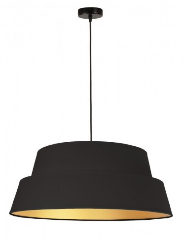 Galaxy lampa wisząca 1-punktowa czarna/złota 8982