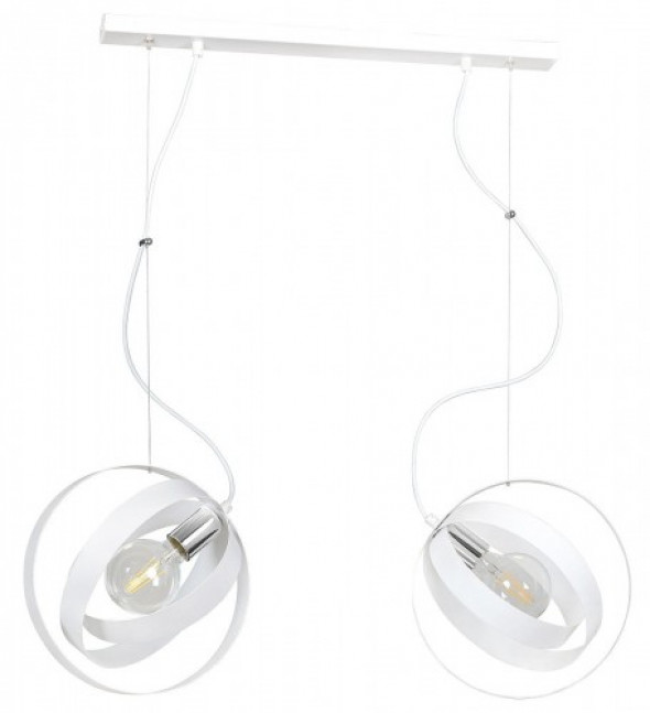 Galaxy lampa wisząca 2-punktowa biała 341/2