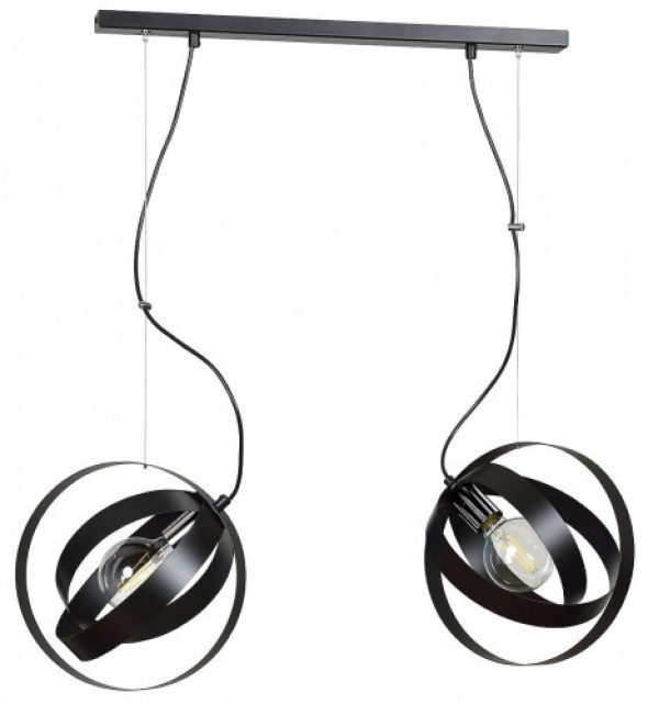 Galaxy lampa wisząca 2-punktowa czarna 340/2