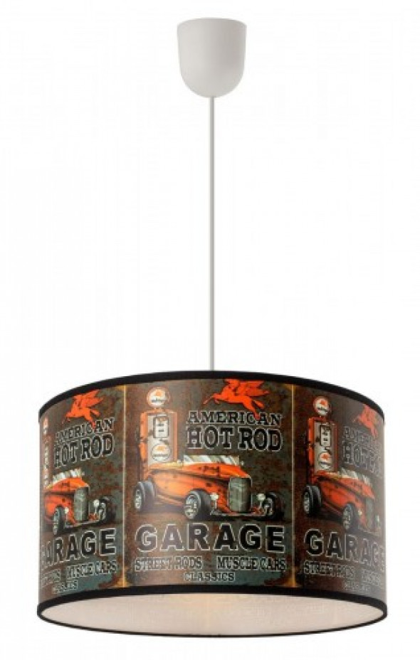 Garage lampa wisząca 1-punktowa 977/B