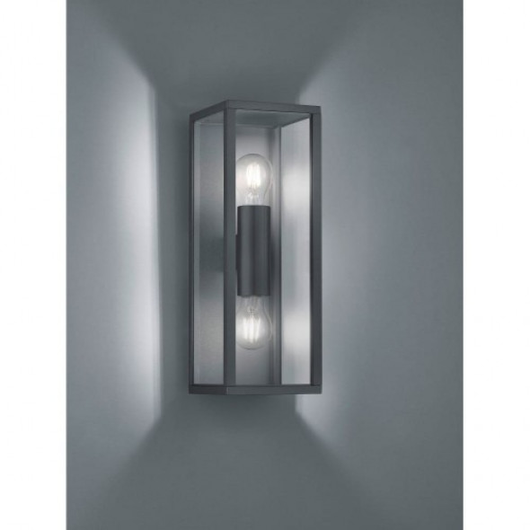 Garonne kinkiet zewnętrzny 2-punktowy antracyt 201860242