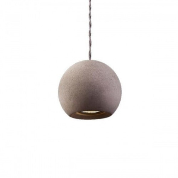 Geometric lampa wisząca 1-punktowa z betonu 9696