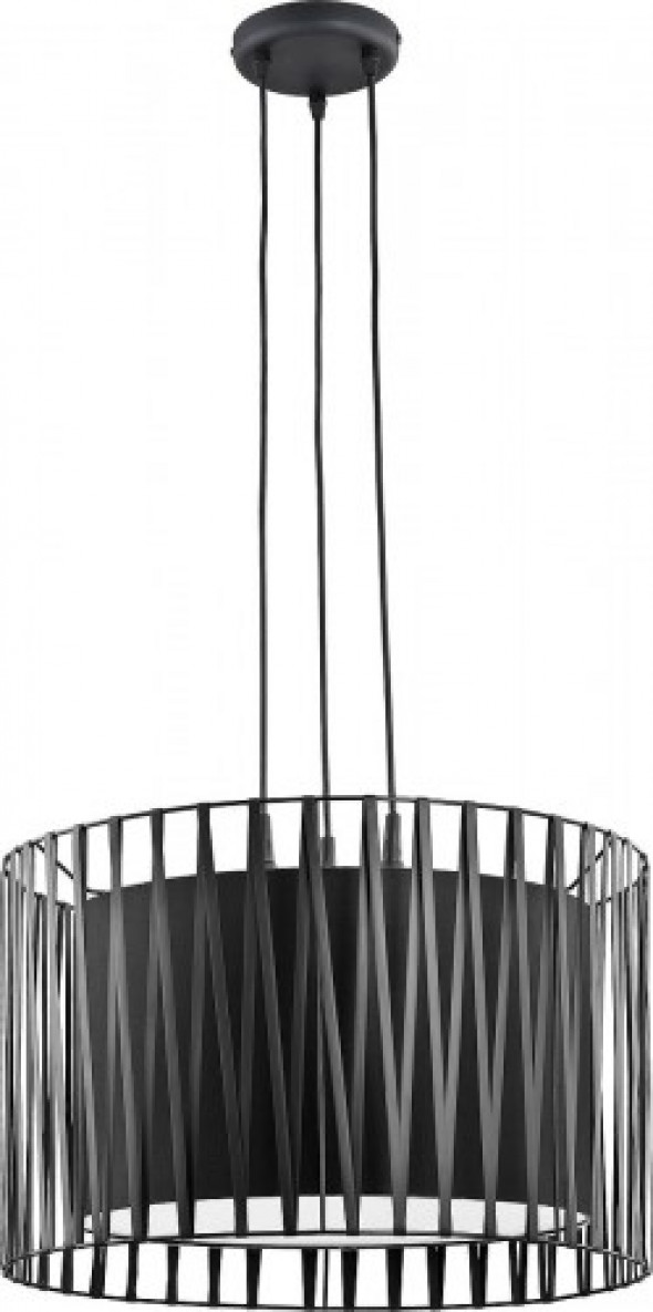Harmony lampa wisząca 3-punktowa czarna 1655
