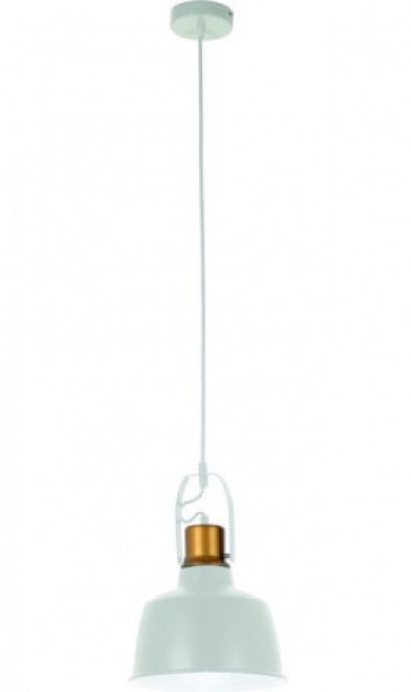 Herman lampa wisząca 1-punktowa biała 1591102