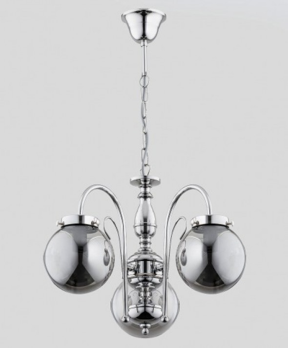 Hero Silver żyrandol 3-punktowy chrom 28283