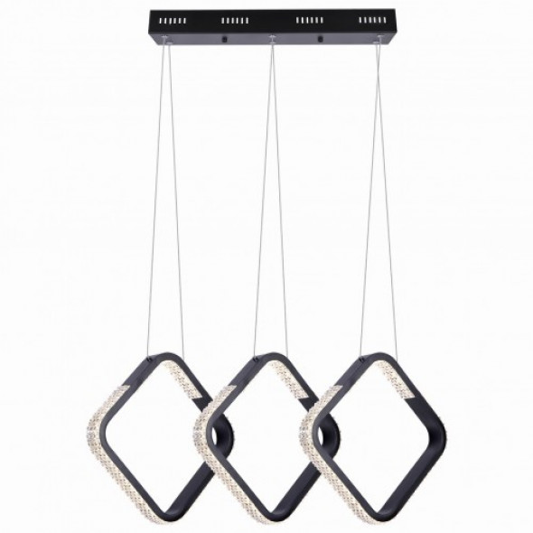 Hild LED lampa wisząca 3-punktowa czarna K-8160