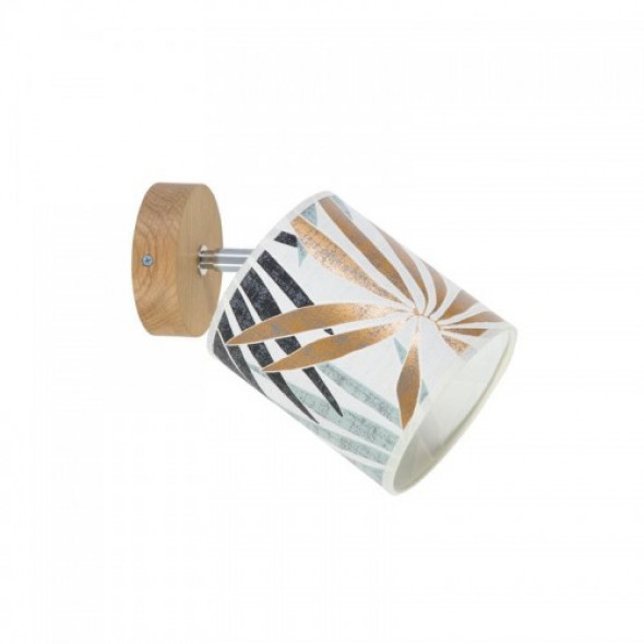 Hoja kinkiet 1-punktowy dąb olejowany 56747174