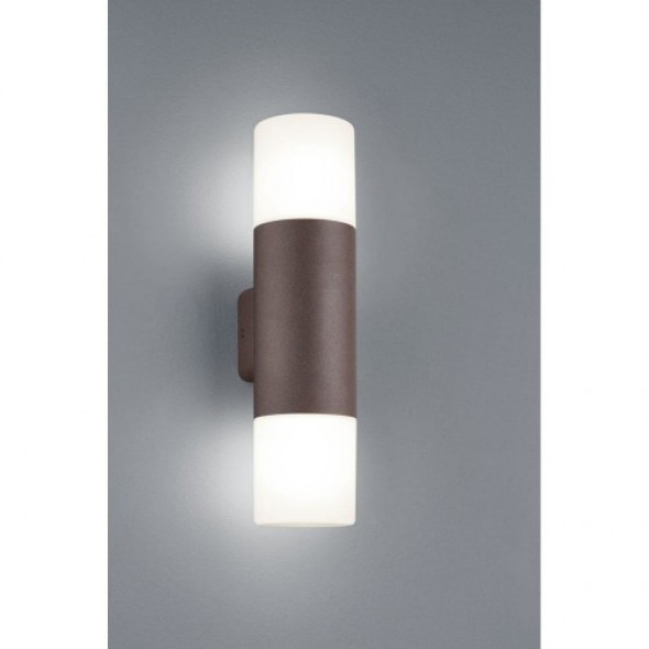 Hoosic kinkiet zewnętrzny 2-punktowy miedź 222260224