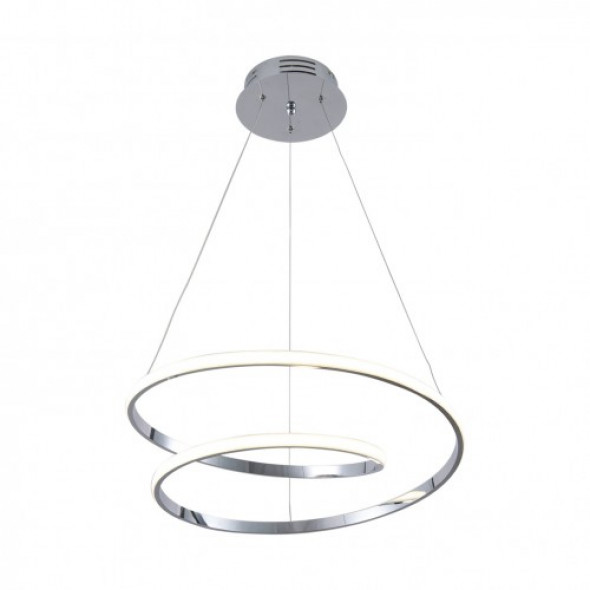 Ilusion LED lampa wisząca 1-punktowa chrom K-8047
