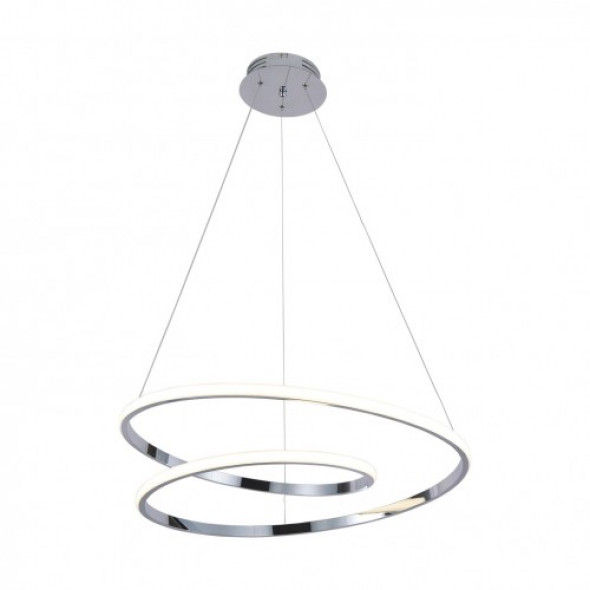 Ilusion LED lampa wisząca 1-punktowa chrom K-8049