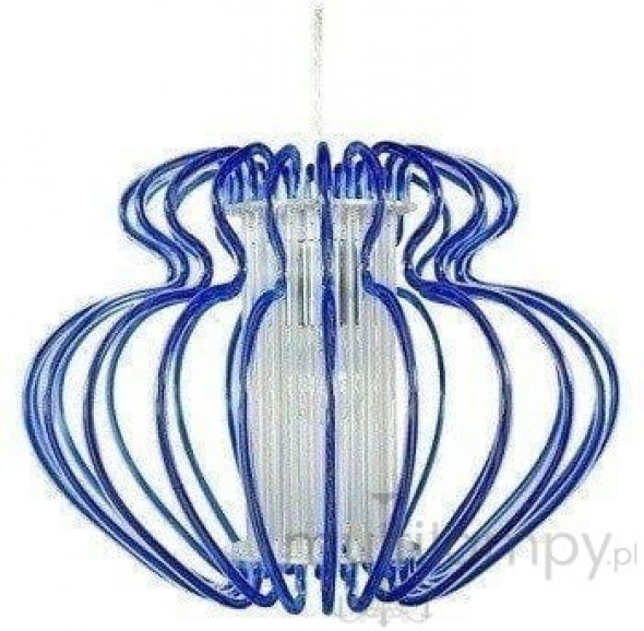Imperia D45 lampa wisząca 1-punktowa niebieska 31-36592
