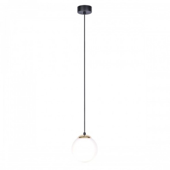Isla D14 lampa wisząca 1-punktowa czarna/patyna K-4910