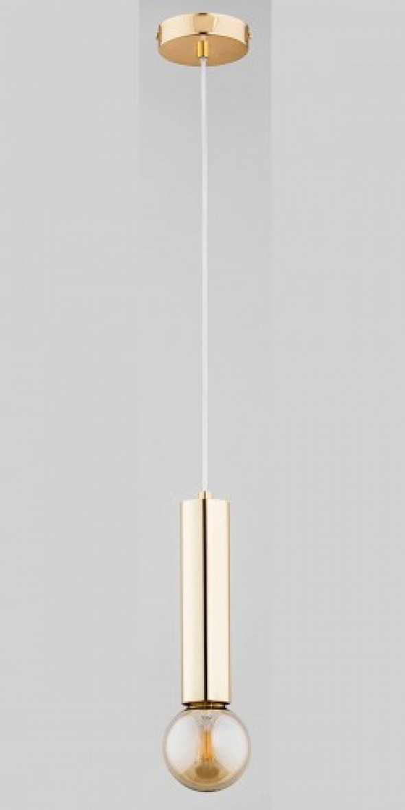 Jazz lampa wisząca 1-punktowa złota 60776