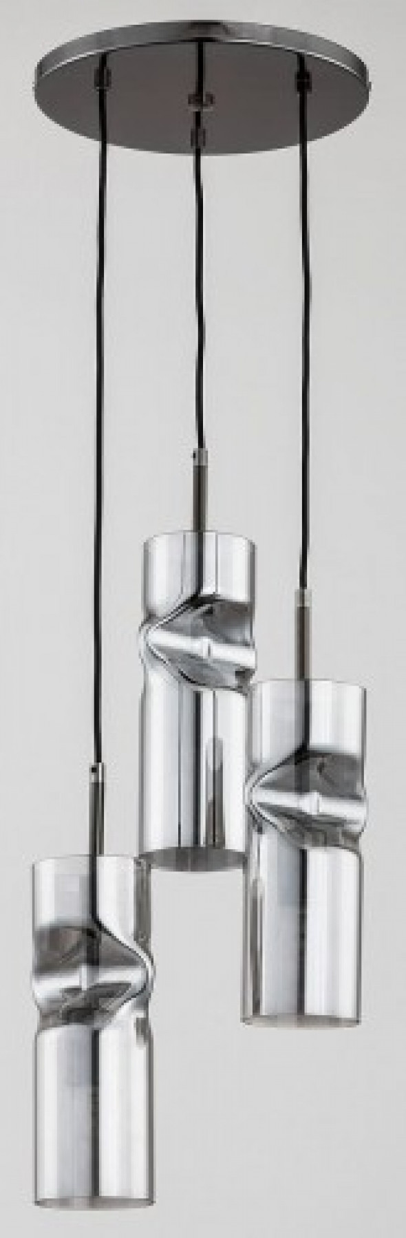 Kapris lampa wisząca 3-punktowa grafitowa 61017