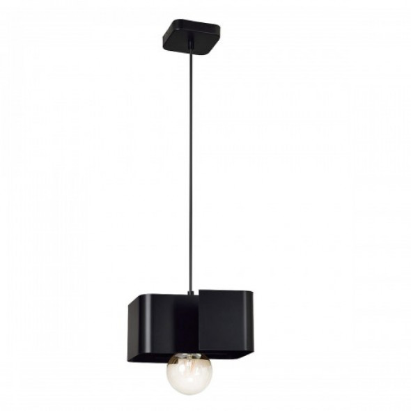 Koma lampa wisząca 1-punktowa czarna 630/1