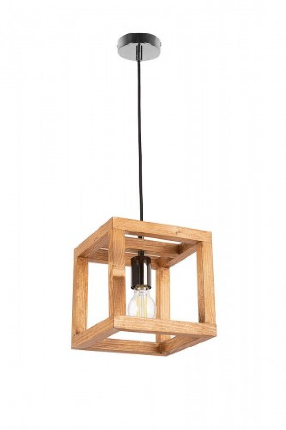 Korbe Mini lampa wisząca 1-punktowa dąb rustykalny 042114D
