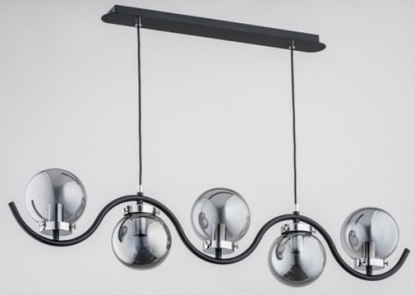 Korda lampa wisząca 5-punktowa chrom 62153