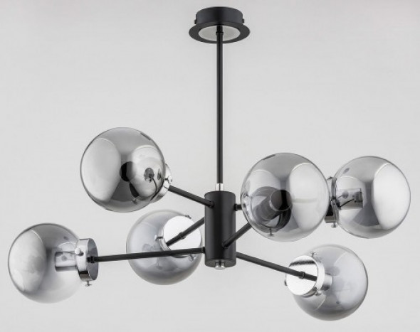 Krab lampa wisząca 6-punktowa chrom 62117