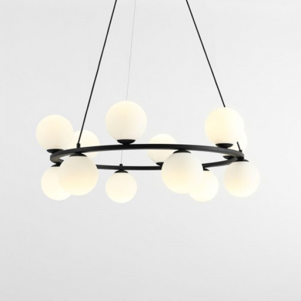 Krone lampa wisząca 12-punktowa czarna 1085R1