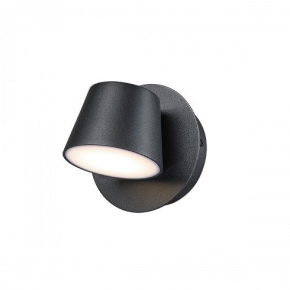 Kuola LED kinkiet 1-punktowy czarny MB1350-1 BK
