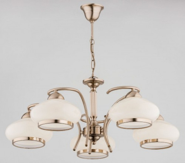 Lania żyrandol 5-punktowy patyna 28305