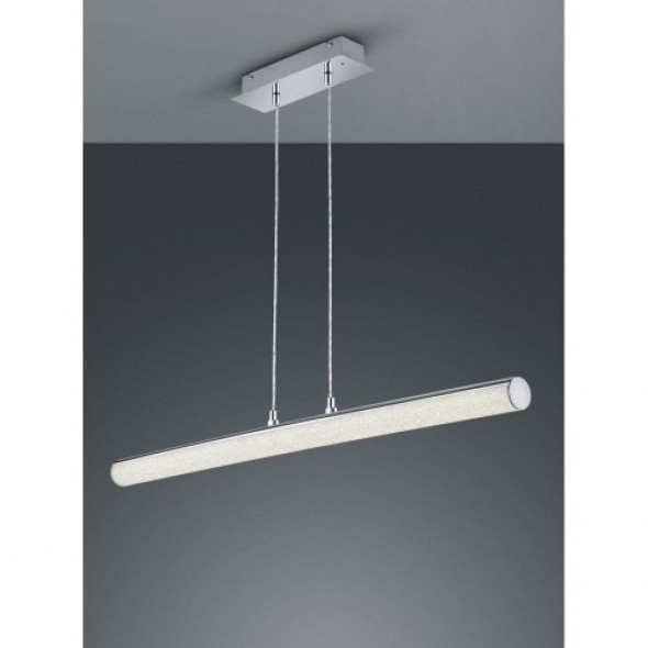 Leia LED lampa wisząca 1-punktowa (z pilotem) chrom R32571100