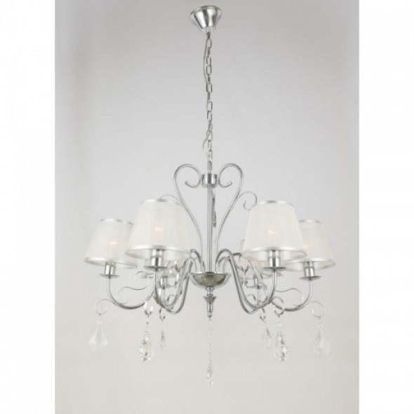 Lisbona żyrandol 6-punktowy chrom CT1004/6 CH