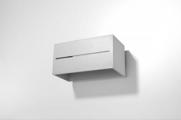 Lobo Maxi kinkiet 2-punktowy szary SL.0529