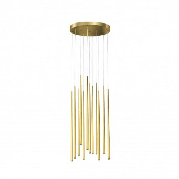 Louise LED lampa wisząca 12-punktowa złota AZ3420