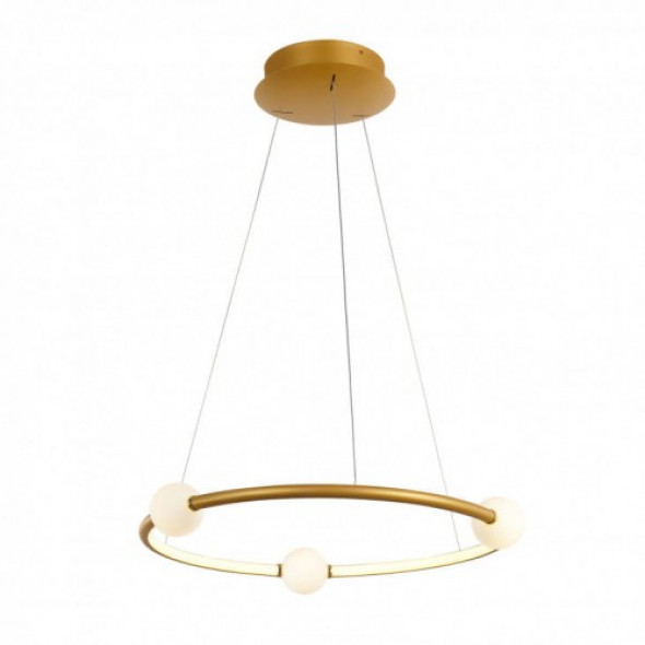 Lozanna lampa wisząca 1-punktowa złota PND-20112035-1A-GD