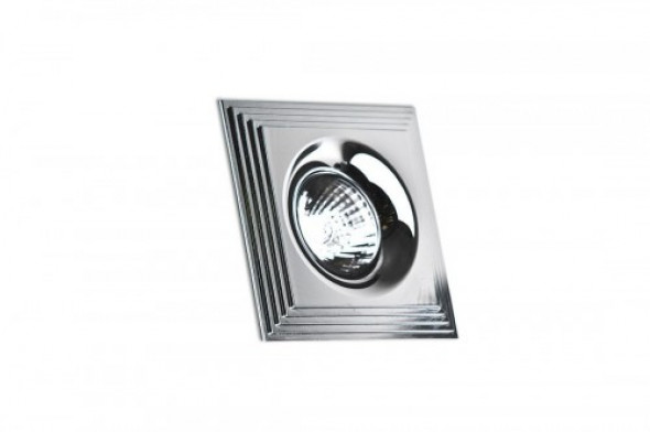 Luciano Square oprawa do zabudowy 1-punktowa chrom AZ1471