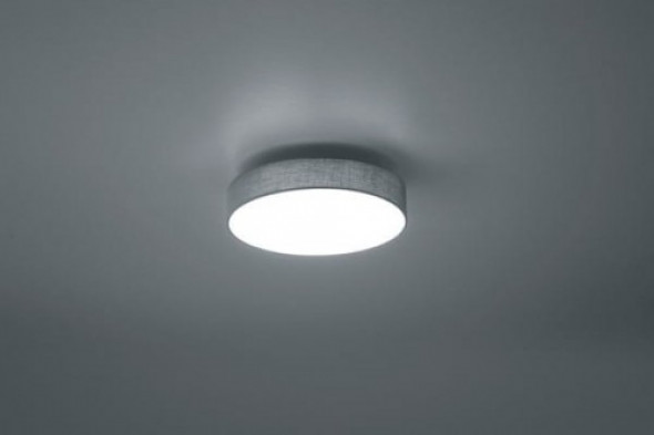 Lugano D30 LED plafon 1-punktowy szary 621911211