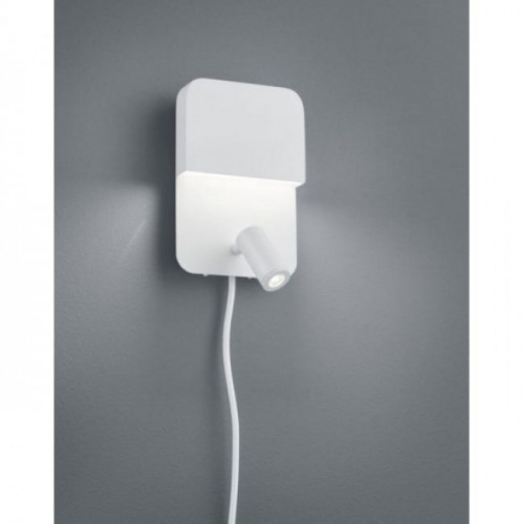 Luigi LED kinkiet 2-punktowy biały 222270231