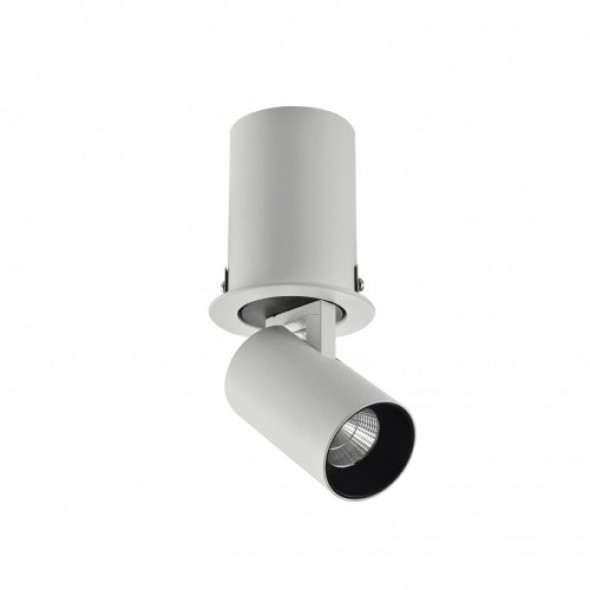 Luna 7W LED oprawa do zabudowy 1-punktowa biała/czarna AZ3396