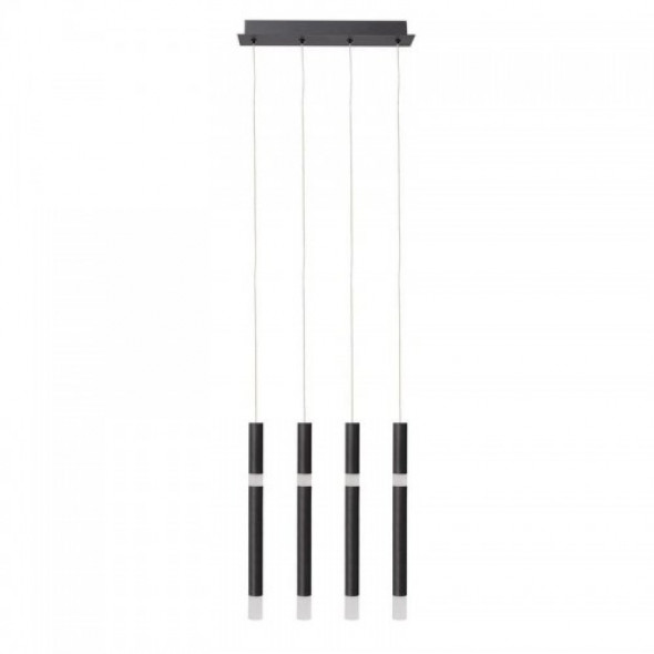 Luno LED lampa wisząca 4-punktowa czarna BL1409