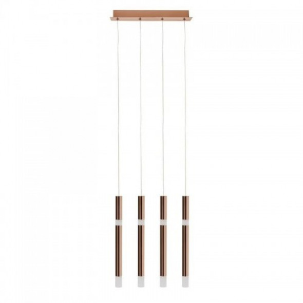 Luno LED lampa wisząca 4-punktowa miedź BL1492