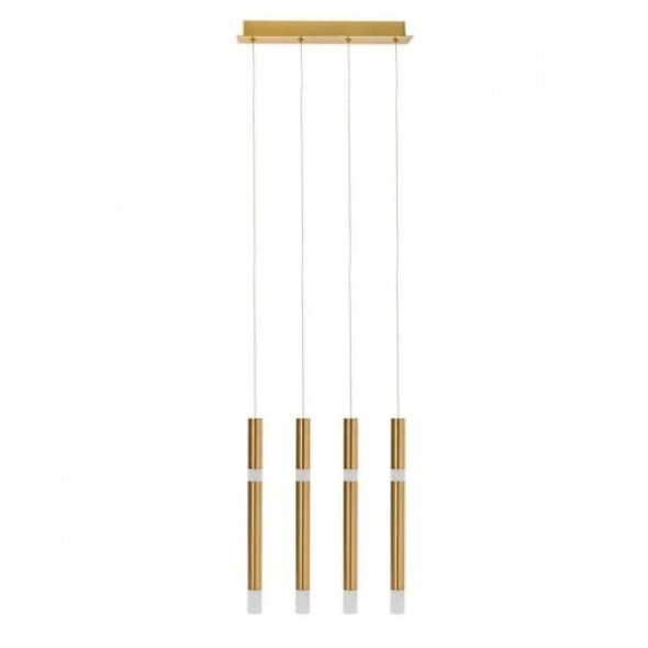 Luno LED lampa wisząca 4-punktowa złota BL1461