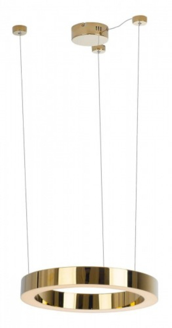 Luxury LED lampa wisząca ściemnialna 1-punktowa złota P0377D