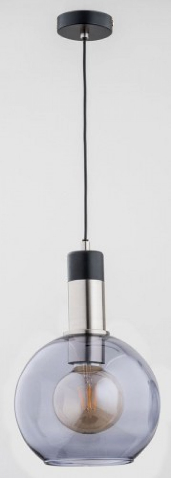 Maya lampa wisząca 1-punktowa srebrna 60827