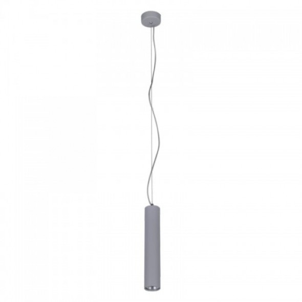 Mile lampa wisząca 1-punktowa szara K-4427