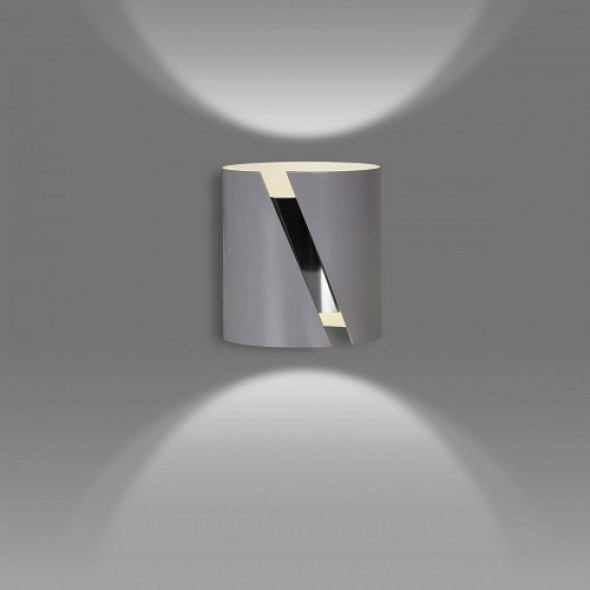 Milo kinkiet 1-punktowy szary 952/4